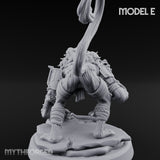 Long Rifle Prowling Simian Sniper E Miniature for Dungeons and Dragons, Pathfinder or other TTRPGs
