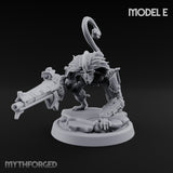 Long Rifle Prowling Simian Sniper E Miniature for Dungeons and Dragons, Pathfinder or other TTRPGs