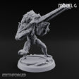 Long Rifle Prowling Simian Sniper G Miniature for Dungeons and Dragons, Pathfinder or other TTRPGs