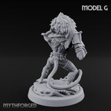 Long Rifle Prowling Simian Sniper G Miniature for Dungeons and Dragons, Pathfinder or other TTRPGs