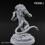 Long Rifle Prowling Simian Sniper I Miniature for Dungeons and Dragons, Pathfinder or other TTRPGs