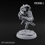 Long Rifle Prowling Simian Sniper I Miniature for Dungeons and Dragons, Pathfinder or other TTRPGs