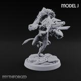 Long Rifle Prowling Simian Sniper J Miniature for Dungeons and Dragons, Pathfinder or other TTRPGs