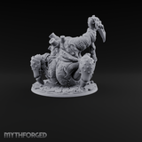 Dripping Plague Ogre Miniature for Dungeons and Dragons, Pathfinder or other TTRPGs