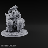 Dripping Plague Ogre Miniature for Dungeons and Dragons, Pathfinder or other TTRPGs
