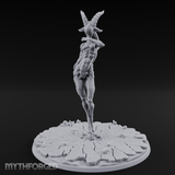 Ascending In Glory Demon Lord Miniature for Dungeons and Dragons, Pathfinder or other TTRPGs
