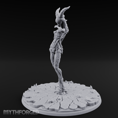 Ascending In Glory Demon Lord Miniature for Dungeons and Dragons, Pathfinder or other TTRPGs