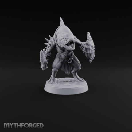 Madness Comes in Shoals Kuo-toa Tide Raiders — A · Bare-headed