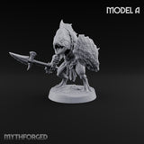 Madness Comes in Shoals Kuo-toa Tide Raider A — Bare-headed