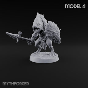 Madness Comes in Shoals Kuo-toa Tide Raider A — Bare-headed
