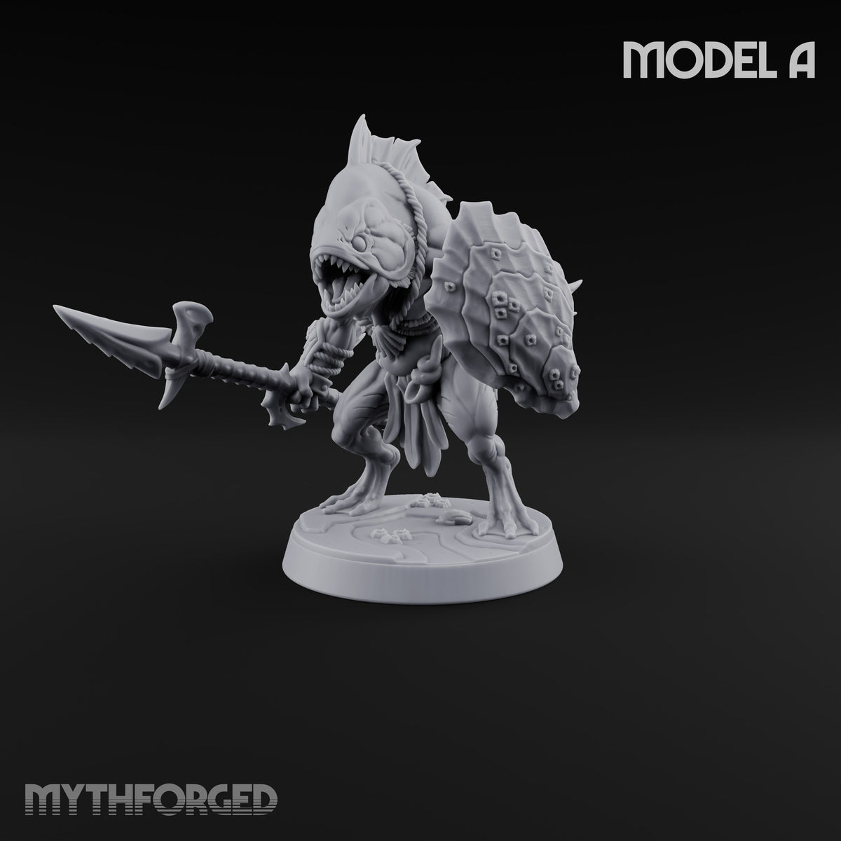 Madness Comes in Shoals Kuo-toa Tide Raiders — A · Bare-headed
