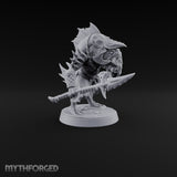 Madness Comes in Shoals Kuo-toa Tide Raider A — Helmeted