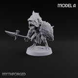 Madness Comes in Shoals Kuo-toa Tide Raider A — Helmeted