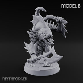 Madness Comes in Shoals Kuo-toa Tide Raider B — Bare-headed