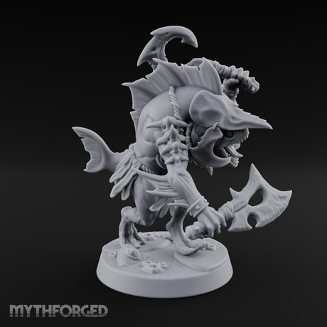 Madness Comes in Shoals Kuo-toa Tide Raiders — B · Helmeted