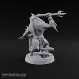 Madness Comes in Shoals Kuo-toa Tide Raider C — Bare-headed