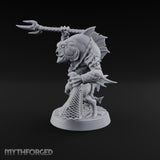 Madness Comes in Shoals Kuo-toa Tide Raider C — Bare-headed