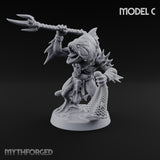 Madness Comes in Shoals Kuo-toa Tide Raiders — C · Bare-headed