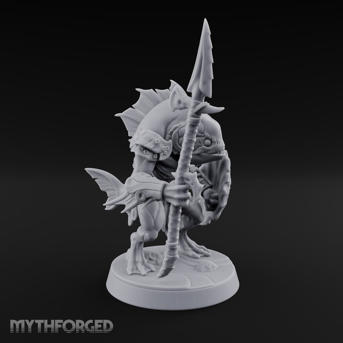 Madness Comes in Shoals Kuo-toa Tide Raider D — Bare-headed