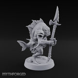 Madness Comes in Shoals Kuo-toa Tide Raider D — Bare-headed