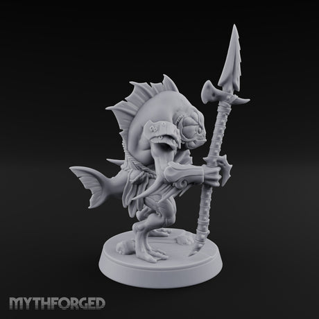 Madness Comes in Shoals Kuo-toa Tide Raider D — Bare-headed