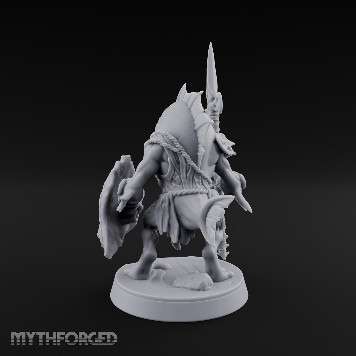 Madness Comes in Shoals Kuo-toa Tide Raider D — Bare-headed