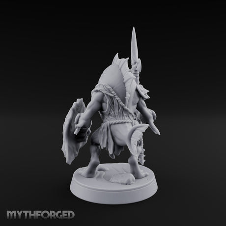 Madness Comes in Shoals Kuo-toa Tide Raider D — Bare-headed