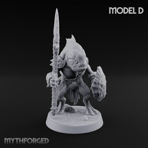 Madness Comes in Shoals Kuo-toa Tide Raider D — Bare-headed