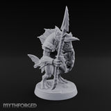 Madness Comes in Shoals Kuo-toa Tide Raider D — Helmeted
