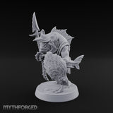 Madness Comes in Shoals Kuo-toa Tide Raider D — Helmeted
