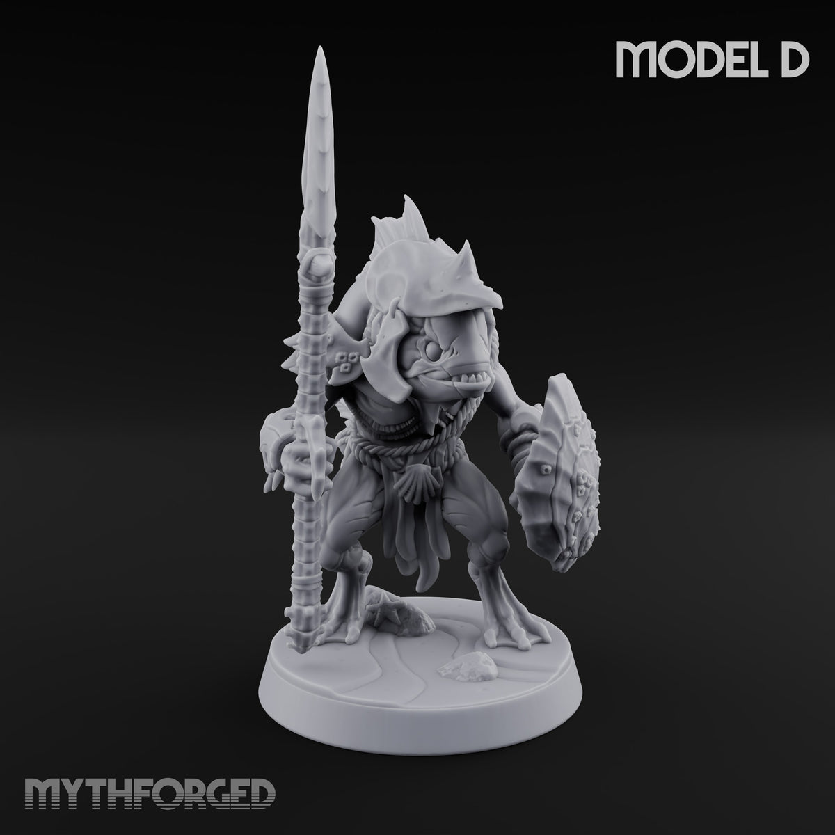 Madness Comes in Shoals Kuo-toa Tide Raiders — D · Helmeted