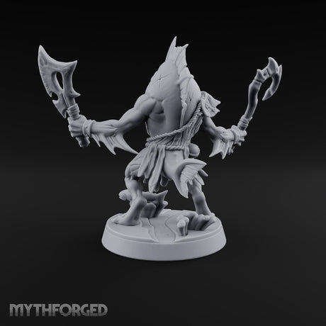 Madness Comes in Shoals Kuo-toa Tide Raider E — Bare-headed
