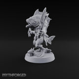 Madness Comes in Shoals Kuo-toa Tide Raider E — Bare-headed