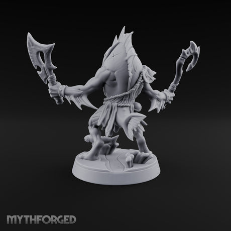 Madness Comes in Shoals Kuo-toa Tide Raider E — Helmeted