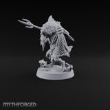 Madness Comes in Shoals Kuo-toa Tide Raider F — Bare-headed