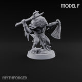 Madness Comes in Shoals Kuo-toa Tide Raider F — Bare-headed
