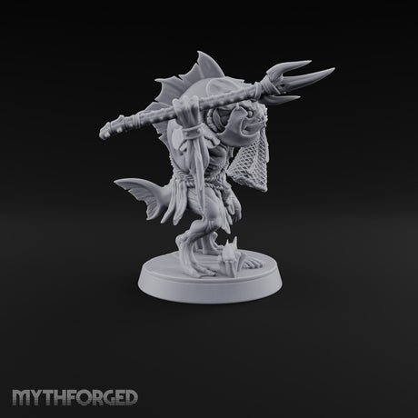Madness Comes in Shoals Kuo-toa Tide Raider F — Helmeted