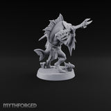Madness Comes in Shoals Kuo-toa Tide Raider F — Helmeted