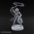 Lasso Twirling Space Cowboy Miniature for Dungeons and Dragons, Pathfinder or other TTRPGs