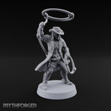 Lasso Twirling Space Cowboy Miniature for Dungeons and Dragons, Pathfinder or other TTRPGs
