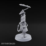 Lasso Twirling Space Cowboy Miniature for Dungeons and Dragons, Pathfinder or other TTRPGs