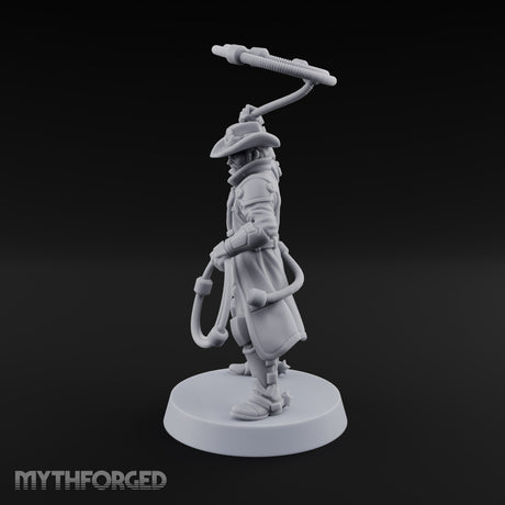 Lasso Twirling Space Cowboy Miniature for Dungeons and Dragons, Pathfinder or other TTRPGs