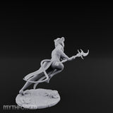 Lunging Blade Sweep Tiefling Assassin Miniature for Dungeons and Dragons, Pathfinder or other TTRPGs