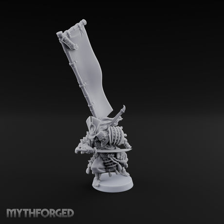 Lurching Forward Samuari Standard Bearer