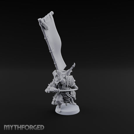 Lurching Forward Samuari Standard Bearer gallery 1