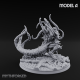 Tentacles Writhing Grell Lurkers A Miniature for Dungeons and Dragons, Pathfinder or other TTRPGs