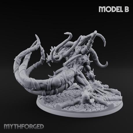 Tentacles Writhing Grell Lurkers B Miniature for Dungeons and Dragons, Pathfinder or other TTRPGs