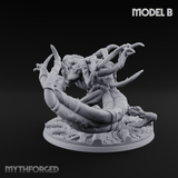 Tentacles Writhing Grell Lurkers B Miniature for Dungeons and Dragons, Pathfinder or other TTRPGs