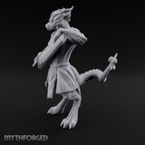 Lute Strumming Dragonborn Bard Miniature for Dungeons and Dragons, Pathfinder or other TTRPGs