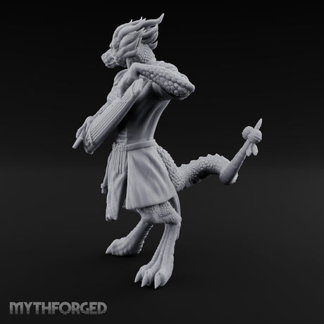 Lute Strumming Dragonborn Bard gallery 7